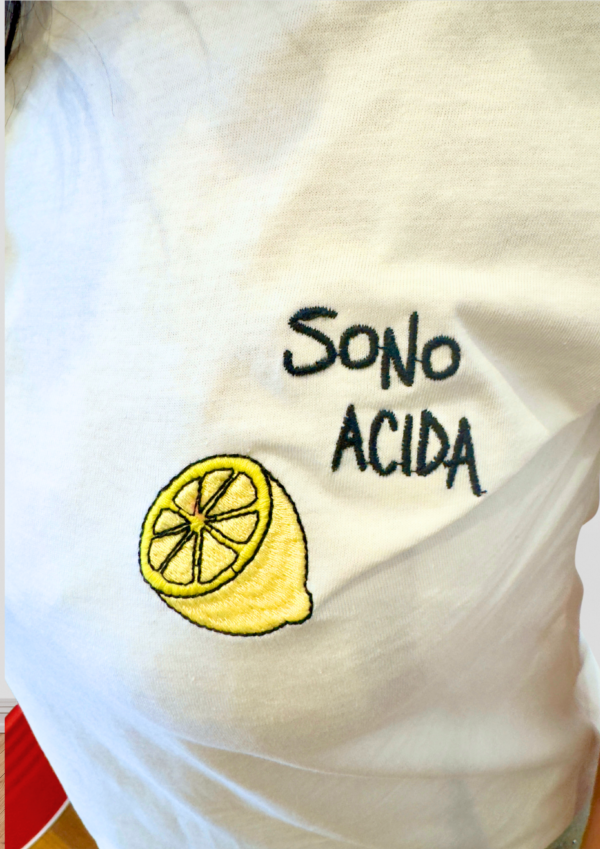 T-shirt SONO ACIDA - immagine 2