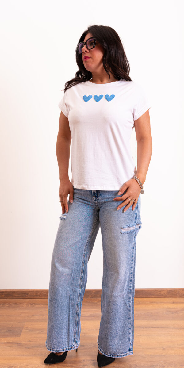 T-shirt cuori