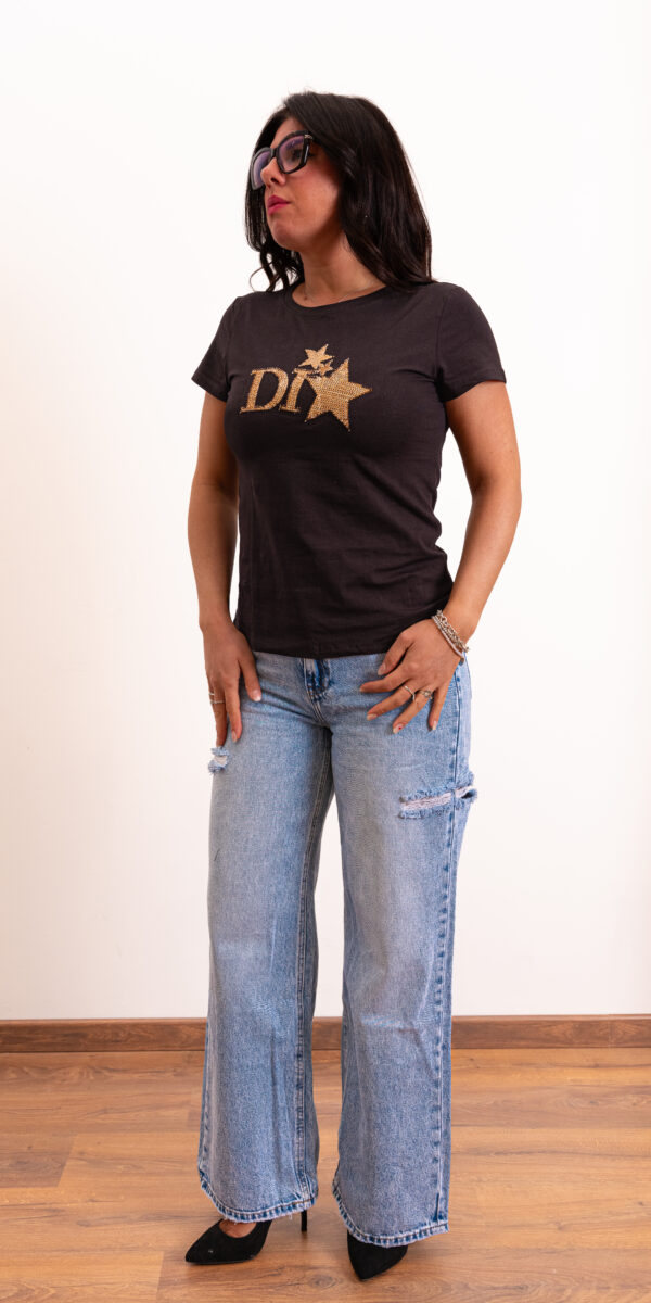 T-shirt Strass - immagine 3